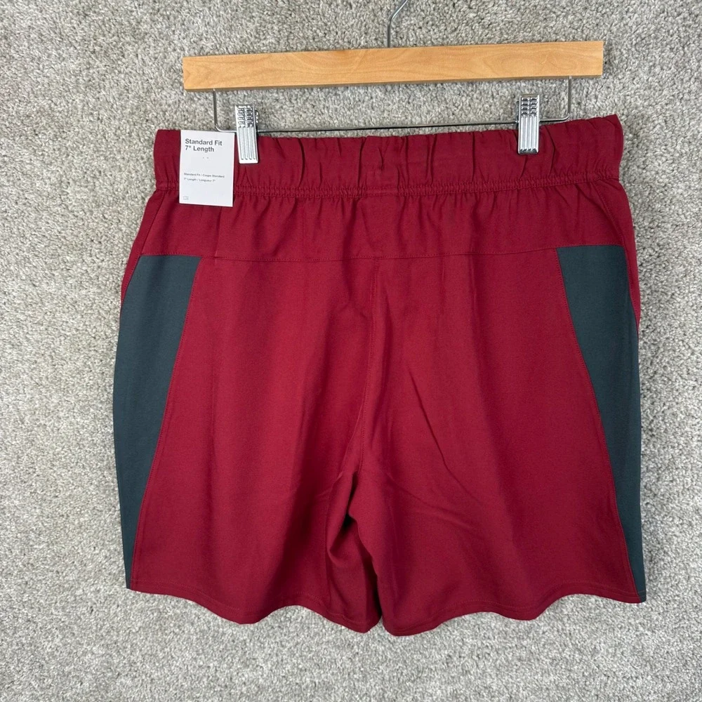 Nike Washington‎ Commanders NFL Team Apparel Mens Medium Shorts Burgundy NEW